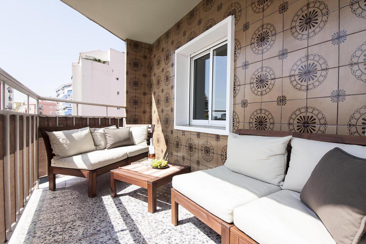 מאלגה Sea & Wave Bailen Great Views Apartment מראה חיצוני תמונה