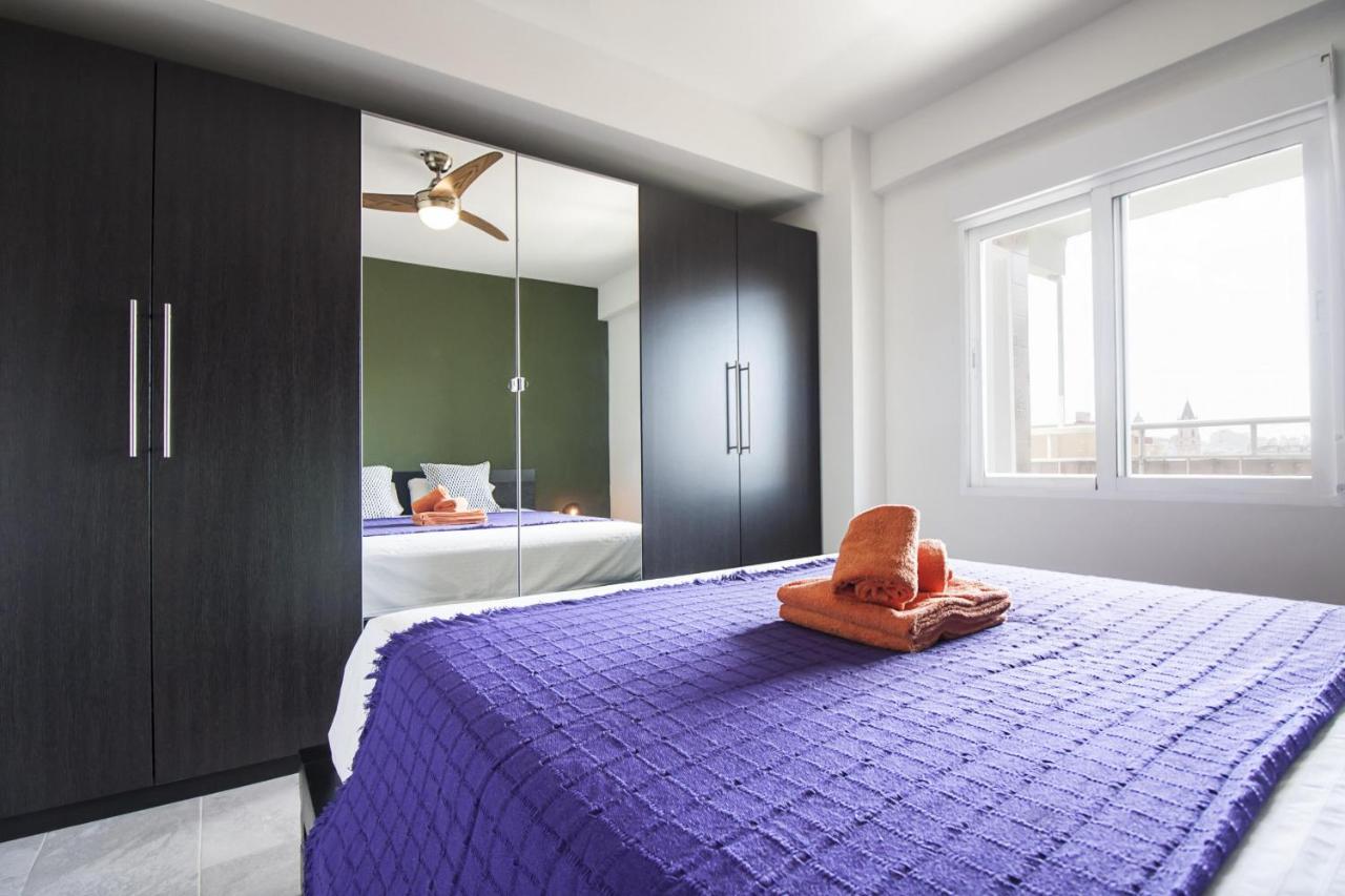 מאלגה Sea & Wave Bailen Great Views Apartment מראה חיצוני תמונה
