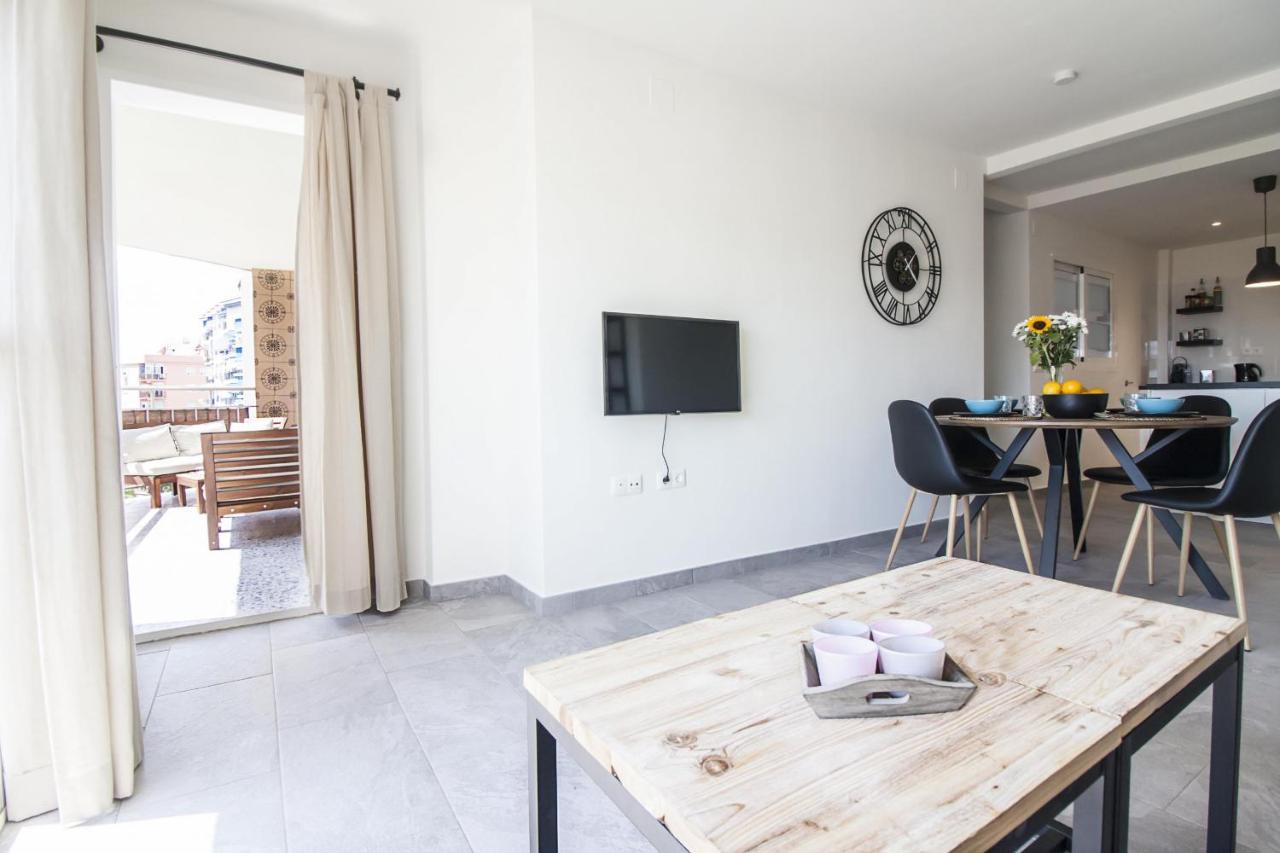 מאלגה Sea & Wave Bailen Great Views Apartment מראה חיצוני תמונה
